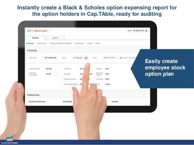 Options trading record keeping
